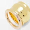 Nappa knot ring in sterling silver Gold/Rose Gold Nappa knot ring in sterling silver Gold/Rose Gold