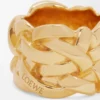 Nest ring in sterling silver Gold