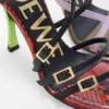 New Comic sandal in mixed leather Multicolor New Comic sandal in mixed leather Multicolor