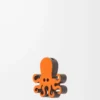 Octopus dice in calfskin Light Orange Octopus dice in calfskin Light Orange