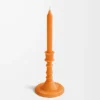 Orange Blossom wax candleholder Bright Mandarin