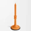 Orange Blossom wax candleholder Bright Mandarin