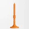 Orange Blossom wax candleholder Bright Mandarin
