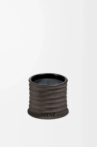 Orchid scented candle Black