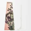 Oregano wax candleholder White Oregano wax candleholder White