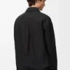 Overshirt in cotton Black/Orange Overshirt in cotton Black/Orange