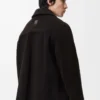 Overshirt in shearling Dark Brown/Dark Brown Overshirt in shearling Dark Brown/Dark Brown
