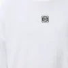 Oversized fit long sleeve T-shirt in cotton White Oversized fit long sleeve T-shirt in cotton White