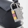 Padlock charm in brass Palladium Padlock charm in brass Palladium