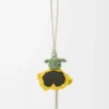 Pansy Puzz charm White/Yellow Pansy Puzz charm White/Yellow