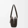 Panta Amazona 31 cropped bag in shiny calfskin Vintage Brown Panta Amazona 31 cropped bag in shiny calfskin Vintage Brown