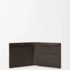 Panta bifold wallet in shiny calfskin Vintage Brown Panta bifold wallet in shiny calfskin Vintage Brown