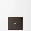 Panta bifold wallet in shiny calfskin Vintage Brown Panta bifold wallet in shiny calfskin Vintage Brown