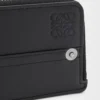Panta coin cardholder in shiny calfskin Black