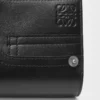 Panta compact wallet in shiny calfskin Black Panta compact wallet in shiny calfskin Black