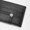 Panta plain cardholder in shiny calfskin Black Panta plain cardholder in shiny calfskin Black