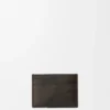 Panta plain cardholder in shiny calfskin Vintage Brown Panta plain cardholder in shiny calfskin Vintage Brown