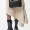 Panta small Puzzle bag in shiny calfskin Black Panta small Puzzle bag in shiny calfskin Black