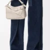 Panta small Puzzle bag in shiny calfskin Light Ghost Panta small Puzzle bag in shiny calfskin Light Ghost