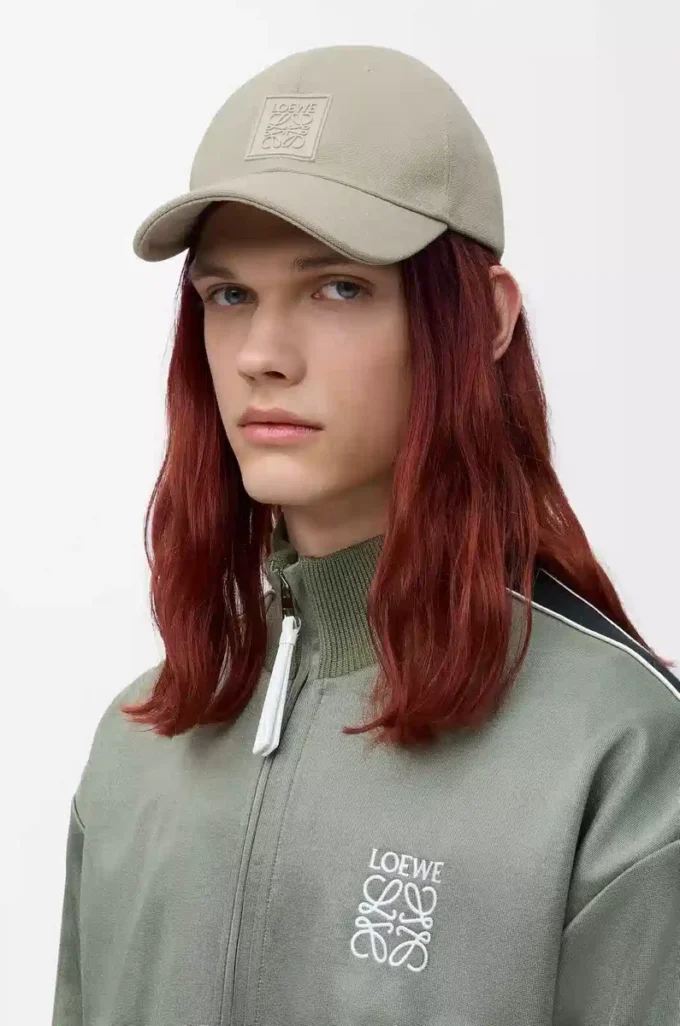 Patch cap in canvas Shell Grey Patch cap in canvas Shell Grey