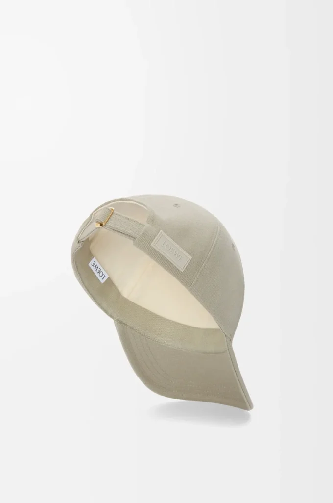 Patch cap in canvas Shell Grey Patch cap in canvas Shell Grey