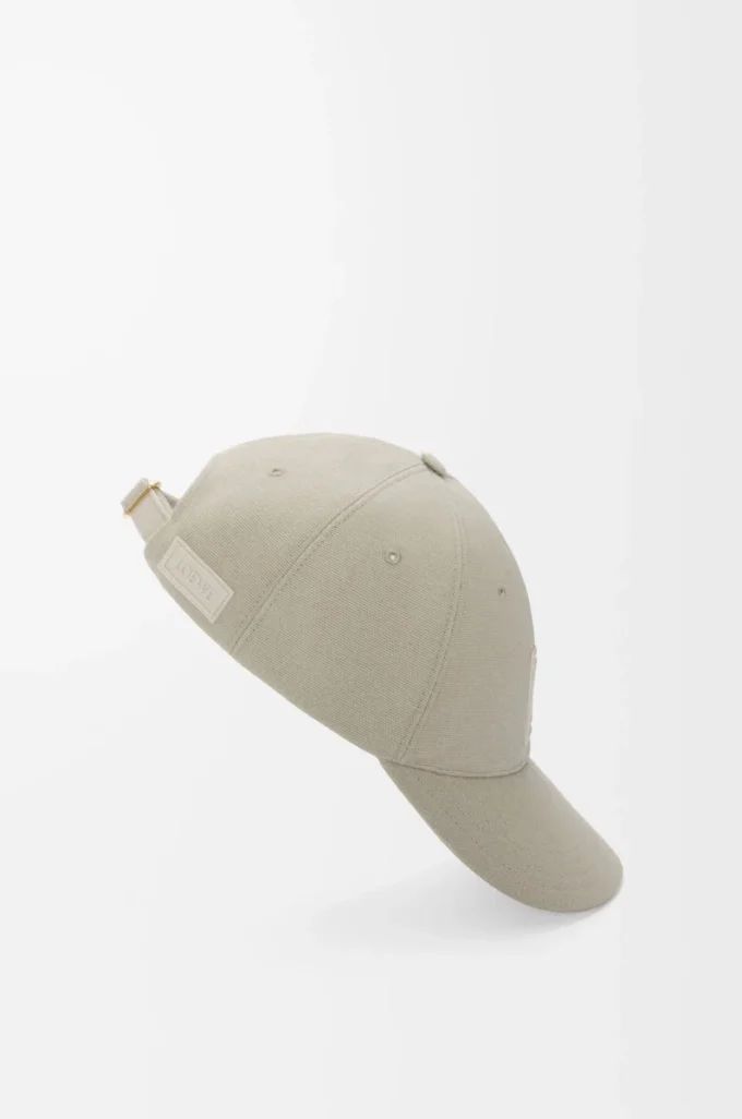 Patch cap in canvas Shell Grey Patch cap in canvas Shell Grey