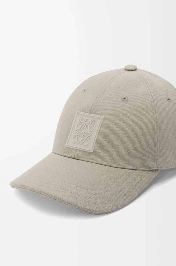 Patch cap in canvas Shell Grey Patch cap in canvas Shell Grey
