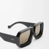 Paula's Ibiza dive in mask sunglasses Black/Silver Paula's Ibiza dive in mask sunglasses Black/Silver