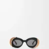 Pavé Oval sunglasses Multicolor/Black