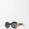 Pavé Oval sunglasses Multicolor/Black