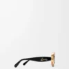 Pavé Oval sunglasses Multicolor/Black
