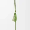 Pea pod charm in classic calfskin Spring Green/Spring Jade Pea pod charm in classic calfskin Spring Green/Spring Jade