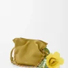 Tulip charm in classic calfskin Yellow Tulip charm in classic calfskin Yellow