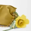 Tulip charm in classic calfskin Yellow Tulip charm in classic calfskin Yellow