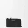 Pebble coin cardholder in pebble grained calfskin Black Pebble coin cardholder in pebble grained calfskin Black