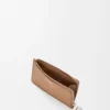 Pebble coin cardholder in pebble grained calfskin Mocha Pebble coin cardholder in pebble grained calfskin Mocha