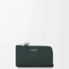 Pebble coin cardholder in pebble grained calfskin Sherwood