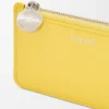 Pebble coin cardholder in shiny nappa calfskin Baby Corn