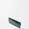 Pebble coin cardholder in shiny nappa calfskin Deep Forest Pebble coin cardholder in shiny nappa calfskin Deep Forest