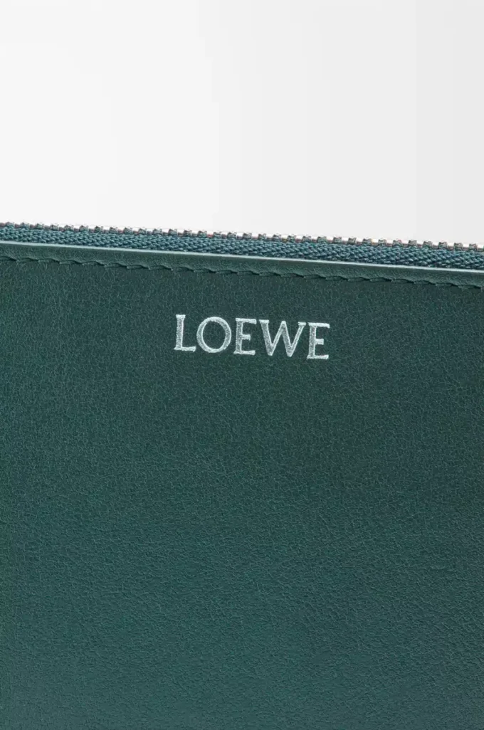 Pebble coin cardholder in shiny nappa calfskin Deep Forest Pebble coin cardholder in shiny nappa calfskin Deep Forest
