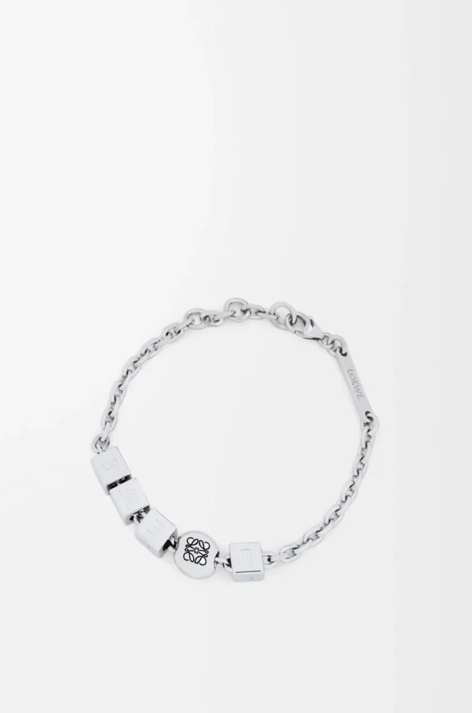 Pebble Cube bracelet in sterling silver Silver Pebble Cube bracelet in sterling silver Silver