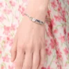 Pebble Cube bracelet in sterling silver Silver Pebble Cube bracelet in sterling silver Silver