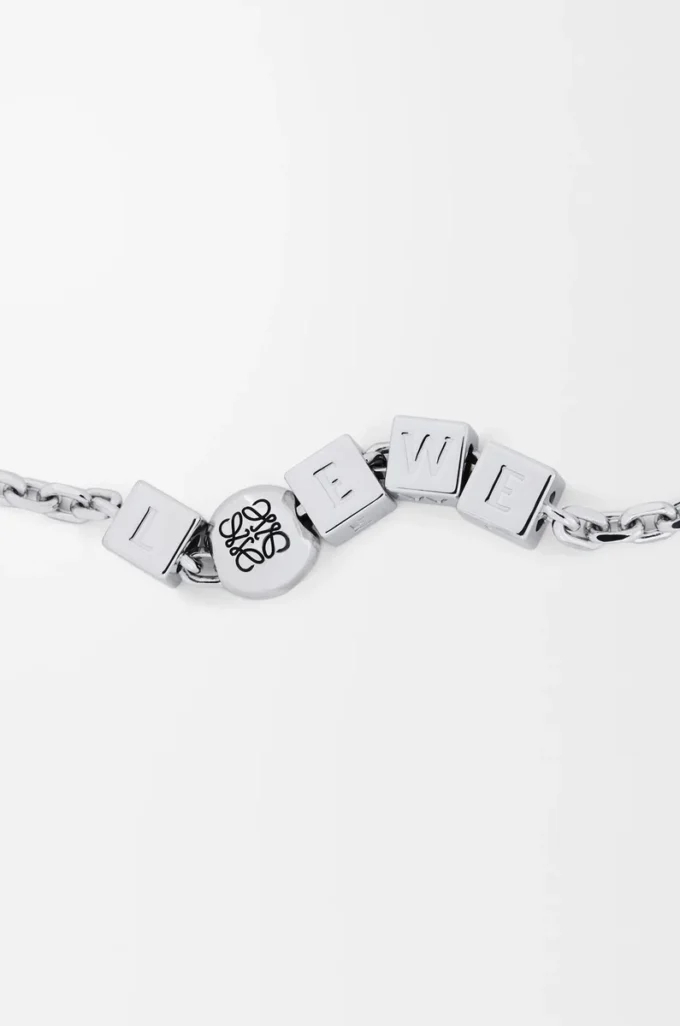 Pebble Cube bracelet in sterling silver Silver Pebble Cube bracelet in sterling silver Silver
