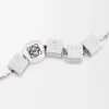 Pebble Cube necklace in sterling silver Silver