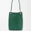 Pebble hobo in supple grained calfskin Evergreen Pebble hobo in supple grained calfskin Evergreen
