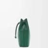 Pebble hobo in supple grained calfskin Evergreen Pebble hobo in supple grained calfskin Evergreen