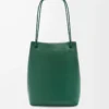 Pebble hobo in supple grained calfskin Evergreen Pebble hobo in supple grained calfskin Evergreen