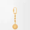 Pebble keyring Gold Pebble keyring Gold
