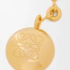 Pebble keyring Gold Pebble keyring Gold