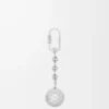 Pebble keyring Nacre/Palladium Pebble keyring Nacre/Palladium